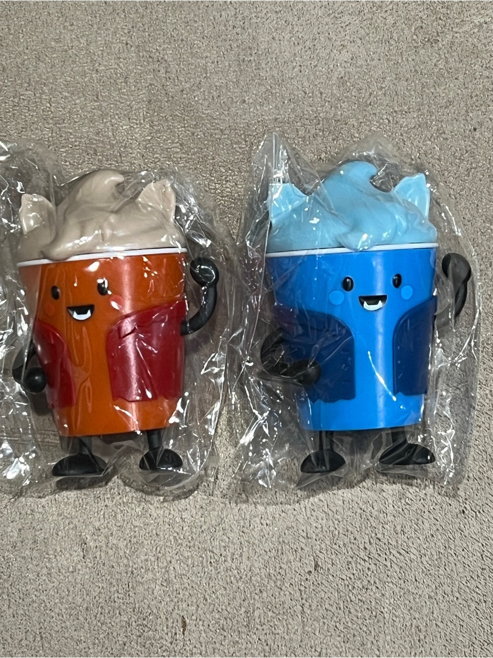 Wendy’s 2024 Frosty Frights Brrr Beast & Variant Blue Moon set of 2
